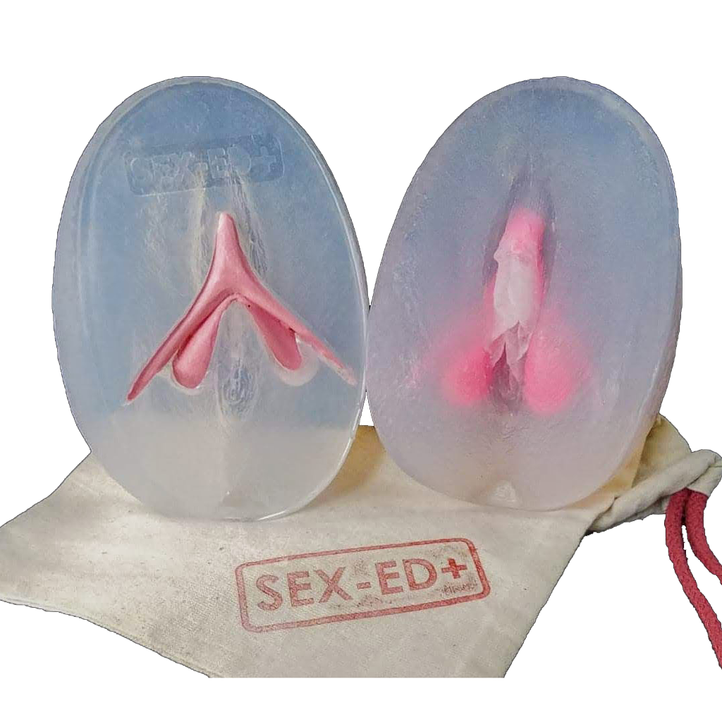 Photo vulve avec clitoris amovible